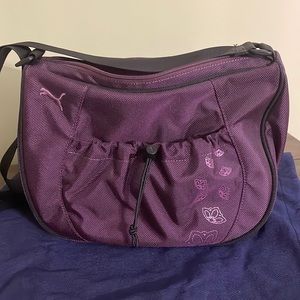 Puma shoulder purse; excellent condition